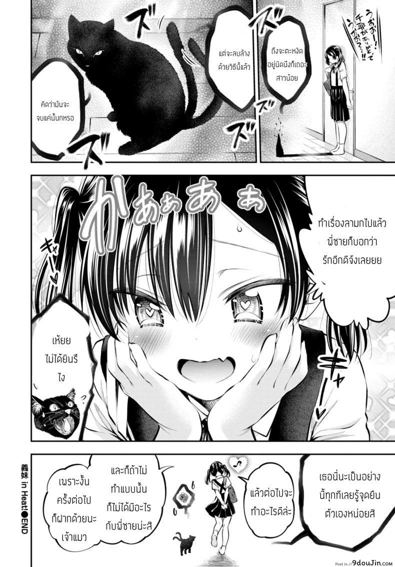 อ่านโดจิน น้องสาวผู้เร่าร้อน [Tsuruyama Mito] Gimai in Heat!