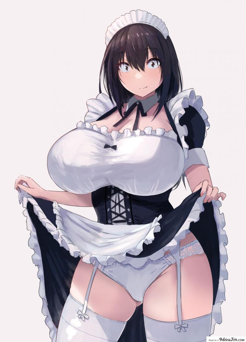 อ่านโดจิน เมดส่วนตัว [4390works (Natsuishi Nana)] Gokuama -Yonpakugan No Maid San- Super Sweet Crazy-eyed Maid