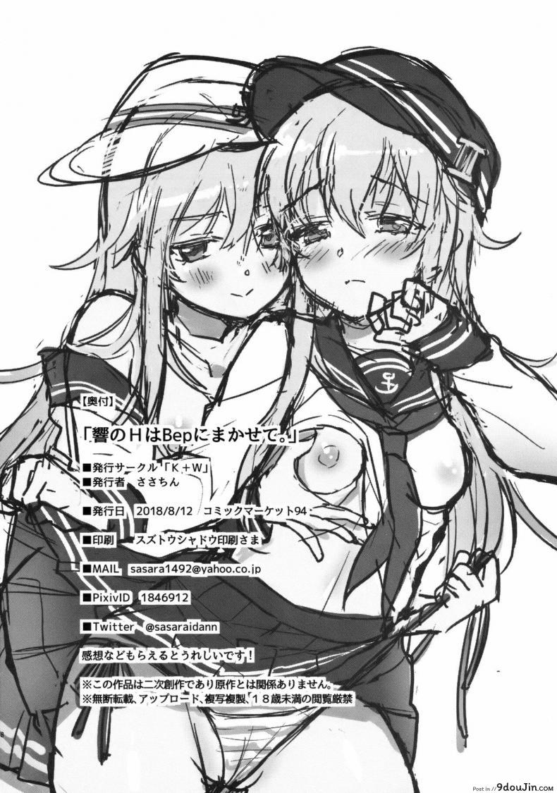 อ่านโดจิน [K+W (Sasachinn)] Watashi no H wa Watashi ni Makasete