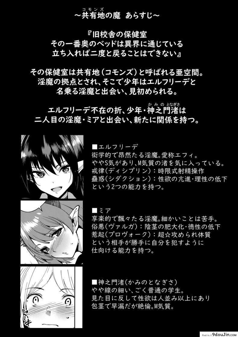 อ่านโดจิน คอมมอนส์ของเหล่าปีศาจ [Ink Complex (Tomohiro Kai)] Kyoyuchi no Aku - The Evil of Commons ภาค 3