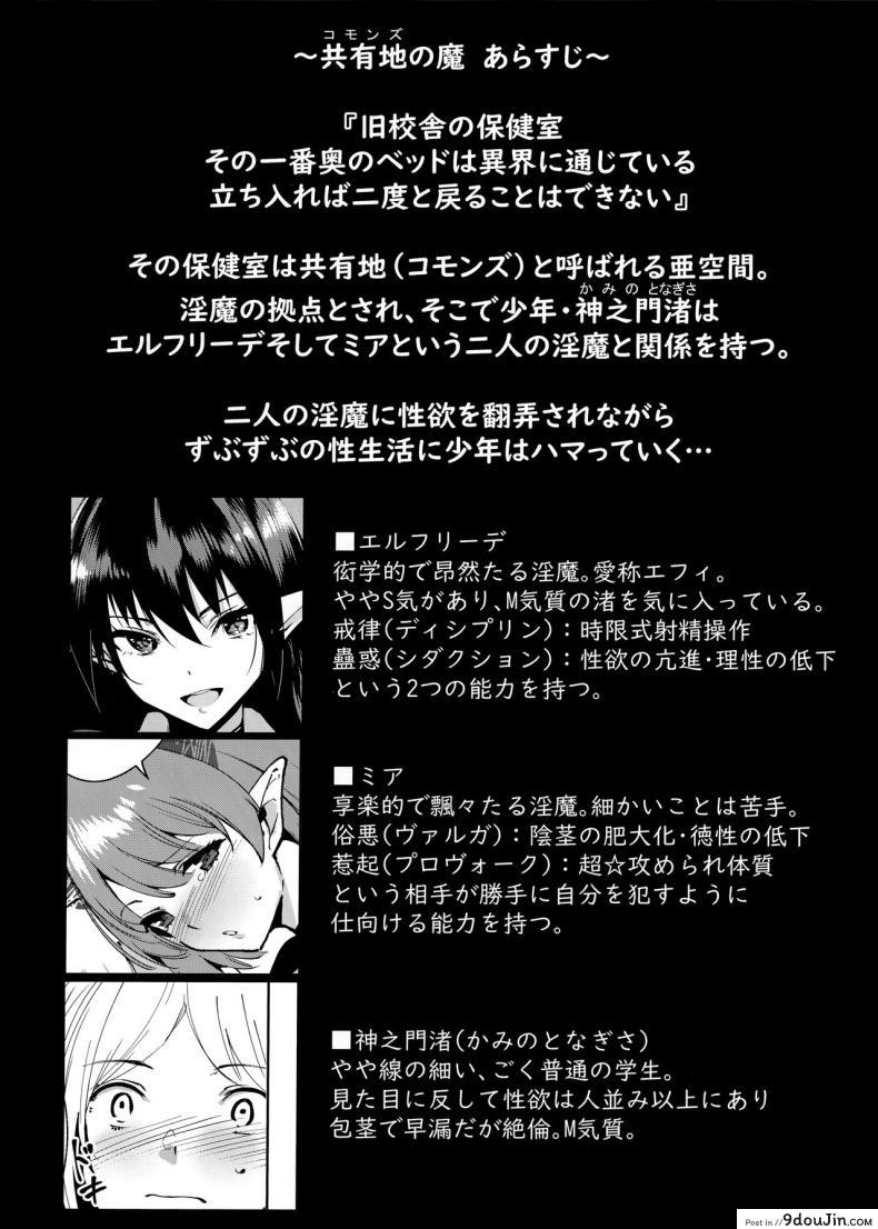 อ่านโดจิน คอมมอนส์ของเหล่าปีศาจ [Ink Complex (Tomohiro Kai)] Kyoyuchi no Aku - The Evil of Commons ภาค 4