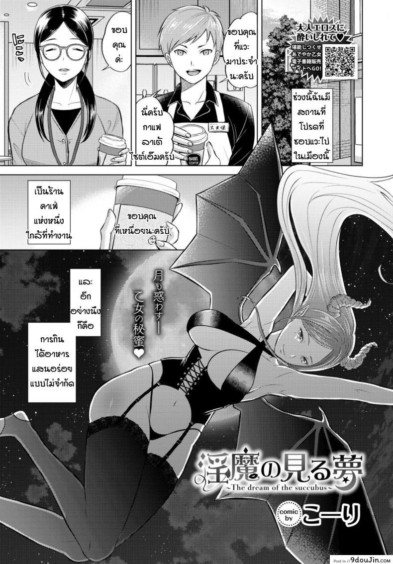 เข้ากันได้เพราะลงตัว [Koori] The dream of succubus, นายโดจิน โดจินแปลไทย