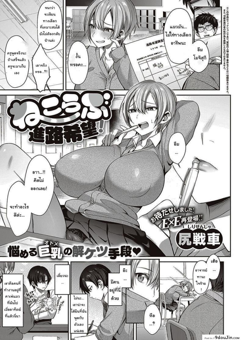 อ่านโดจิน แมวของฉันน่ารักนะ [Shirisensha] Neko Love Shinro Kibo!