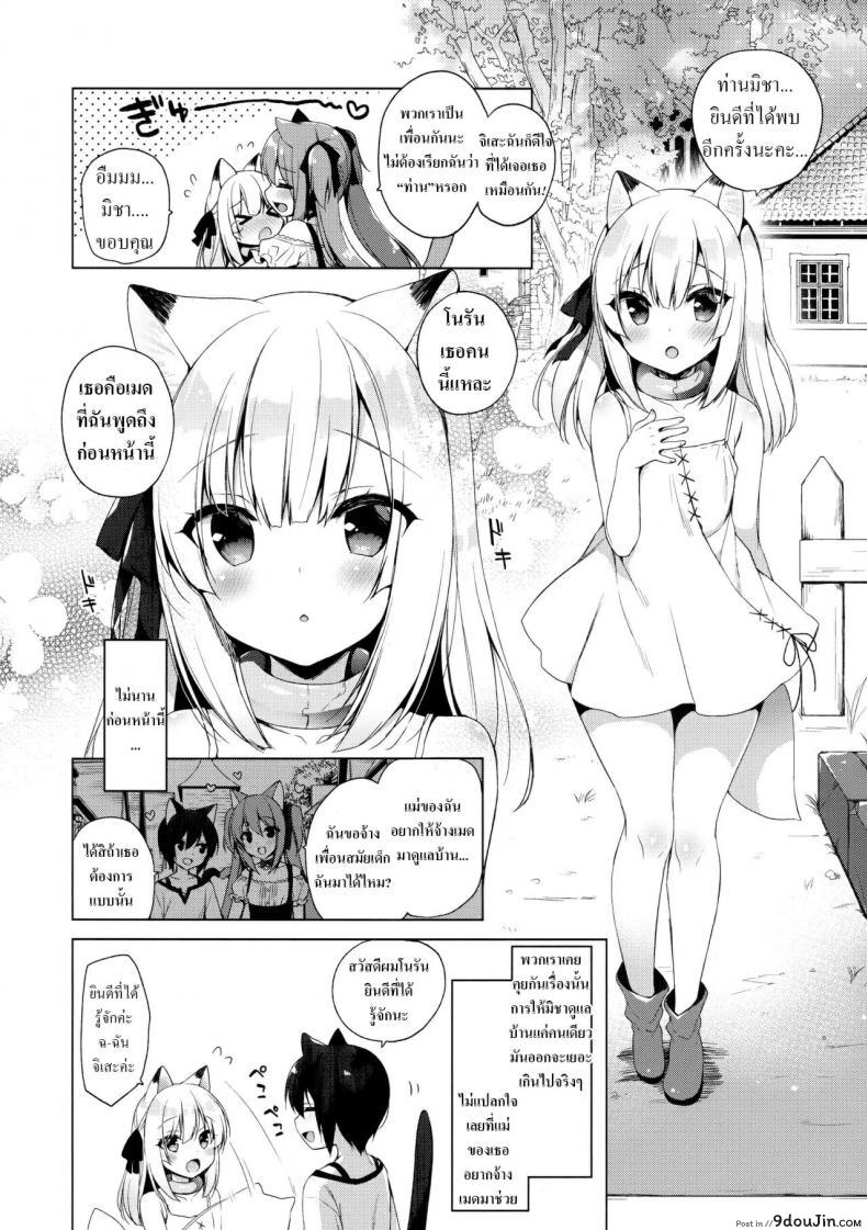 อ่านโดจิน เกิดใหม่ทั้งทีอยู่ในโลกคนหูสัตว์ซะแล้ว (C93) [23.4do (Ichiri)] Boku no Risou no Isekai Seikatsu - My Ideal Life In A Different World ภาค 3