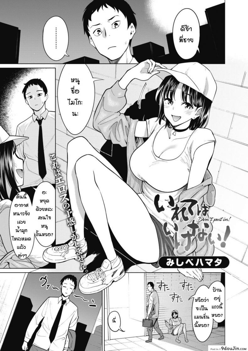 ตอนแรกก็ไม่ยอมหรอก [Mishibe Hamata] Irete wa Ikenai!, นายโดจิน โดจินแปลไทย