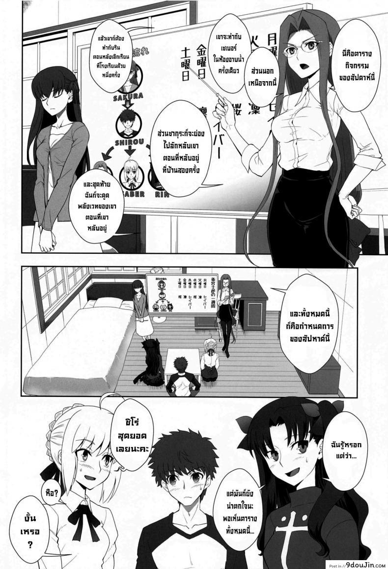 อ่านโดจิน หนึ่งสัปดาห์ของเอมิยะชิโร่ [CRAZY CLOVER CLUB (Kuroha Nue)] Emiya Shirou no Isshuukan (Fatestay night)