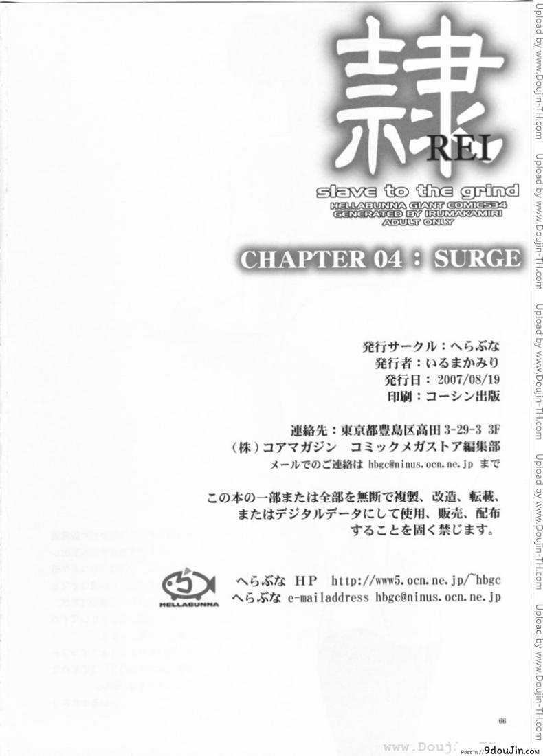 อ่านโดจิน แบล็คเมล์ [Hellabunna] Slave to the grind ภาค 4