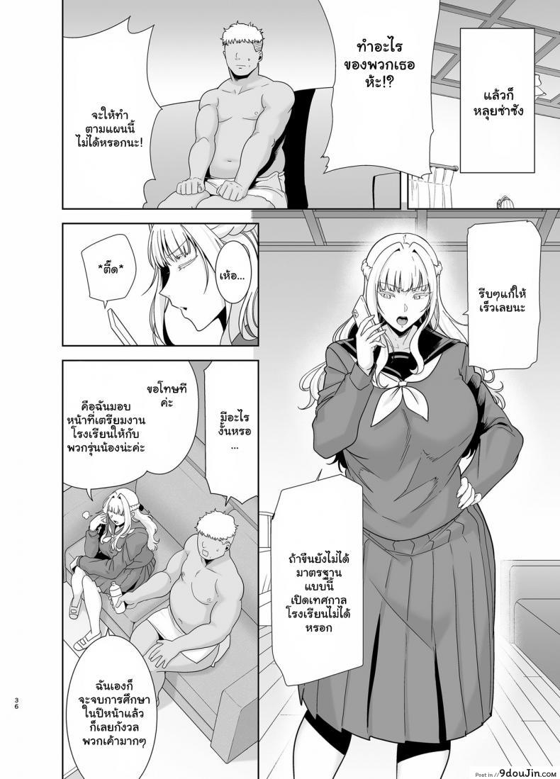 อ่านโดจิน อยากปลดหนี้ ต้องปี้สาว (C97) [DOLL PLAY (Kurosu Gatari)] Seika Jogakuin Koutoubu Kounin Sao Oji-san ภาค 5