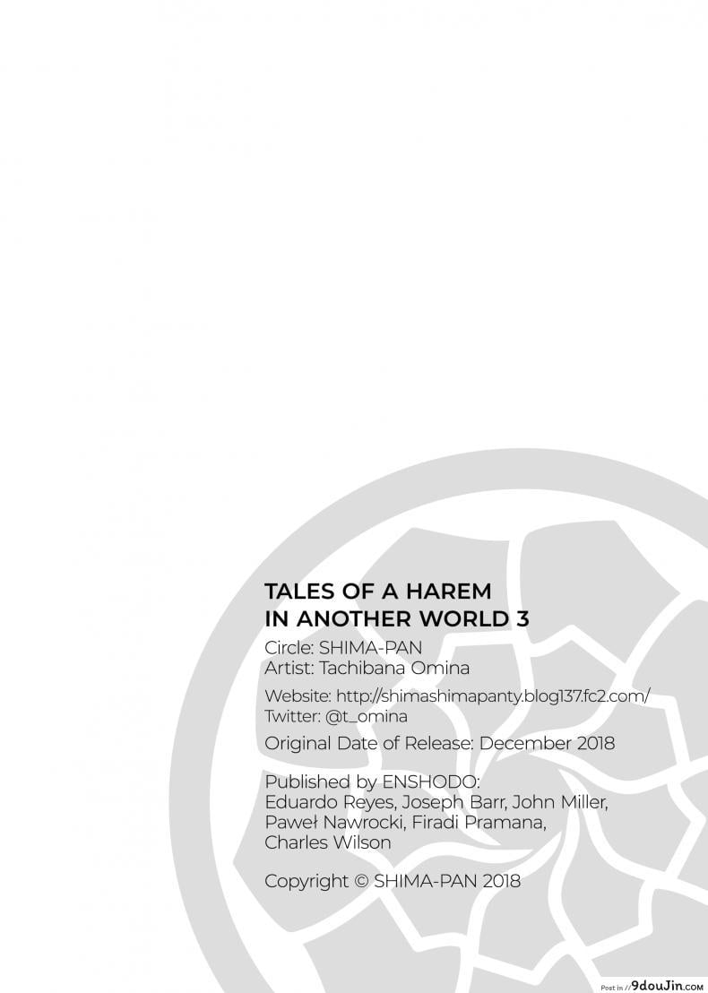 อ่านโดจิน ฮาเร็มต่างโลก [Tachibana Omina] Tales of a Harem in Another World Vol.1 ภาค 3