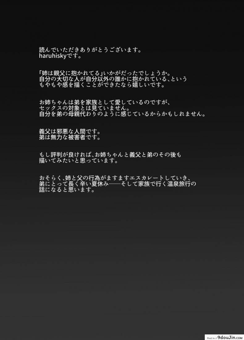 อ่านโดจิน พี่เห็นผมเป็นอะไร [Royal Bitch (haruhisky)] Ane wa Oyaji ni Dakareteru ภาค 1