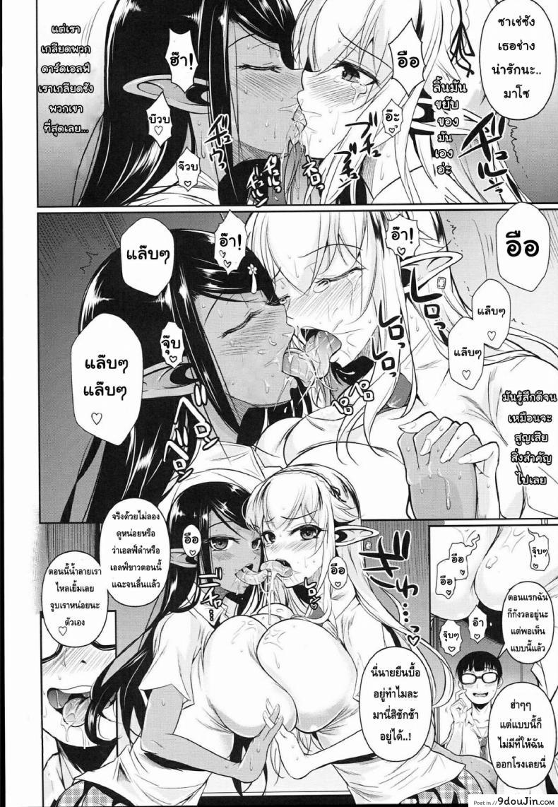 อ่านโดจิน โรงเรียนไฮเอลฟ์ กับนายแว่นสุดเฮง [Fuetakishi] High Elf x High School (Shoot The Moon) ภาค 4