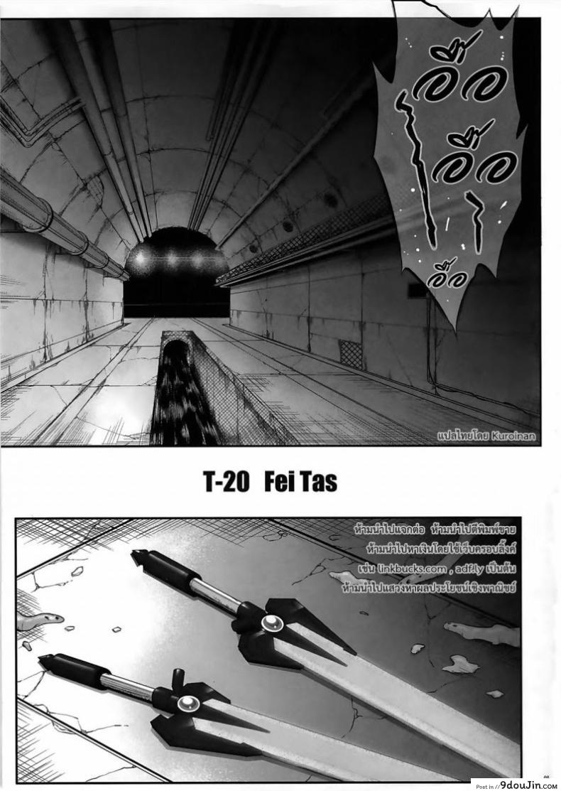 อ่านโดจิน พลาดท่า (C86) [Cyclone (Izumi, Reizei)] T-20 Fei Tas (Mahou Shoujo Lyrical Nanoha)