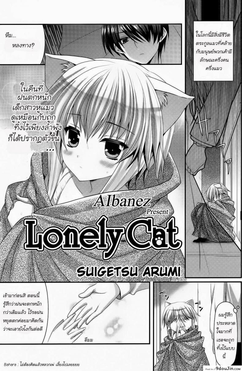 เด็กหูแมว [Suigetsu Arumi] Lonely Cat (Comic Potpourri club 12-2012), นายโดจิน โดจินแปลไทย
