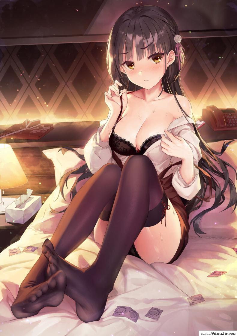 อ่านโดจิน อยากจะขอท้าเย็ดในคืนนี้ยาวนานแน่นอน [Haku Works (Haku)] Natsume to Seiai Taiketsu Natsume and Sexual Showdown (Cafe Stella to Shinigami no Chou)