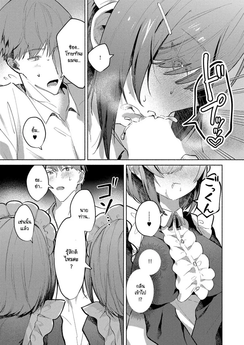 อ่านโดจิน หนุ่มใหญ่กับเมดแฝดสองบริการเสียวทุกค่ำคืน [Tororo Ganen] Twins Maid Service