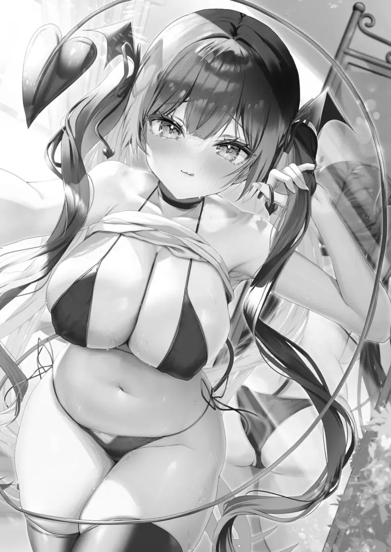 อ่านโดจิน สาวน้อยปีศาจกับเรื่องรวามชวนให้หลงรัก ตอนที่ 9 [Yamo7 (Ayuma Sayu)] Koakuma-chan no Kougeki!