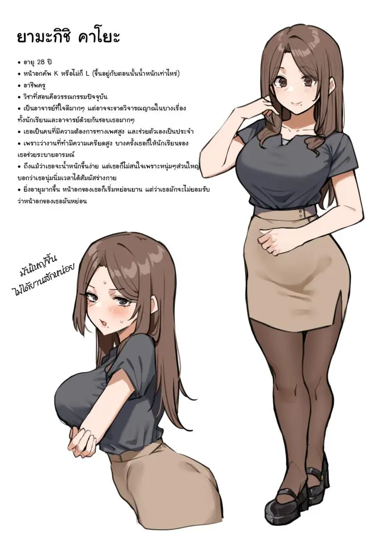 อ่านโดจิน พี่สาวหน้าใจใหญ่กับการอาบน้ำด้วยกันครั้งแรก [MM] The Very Popular Teacher's New Year's Homecoming