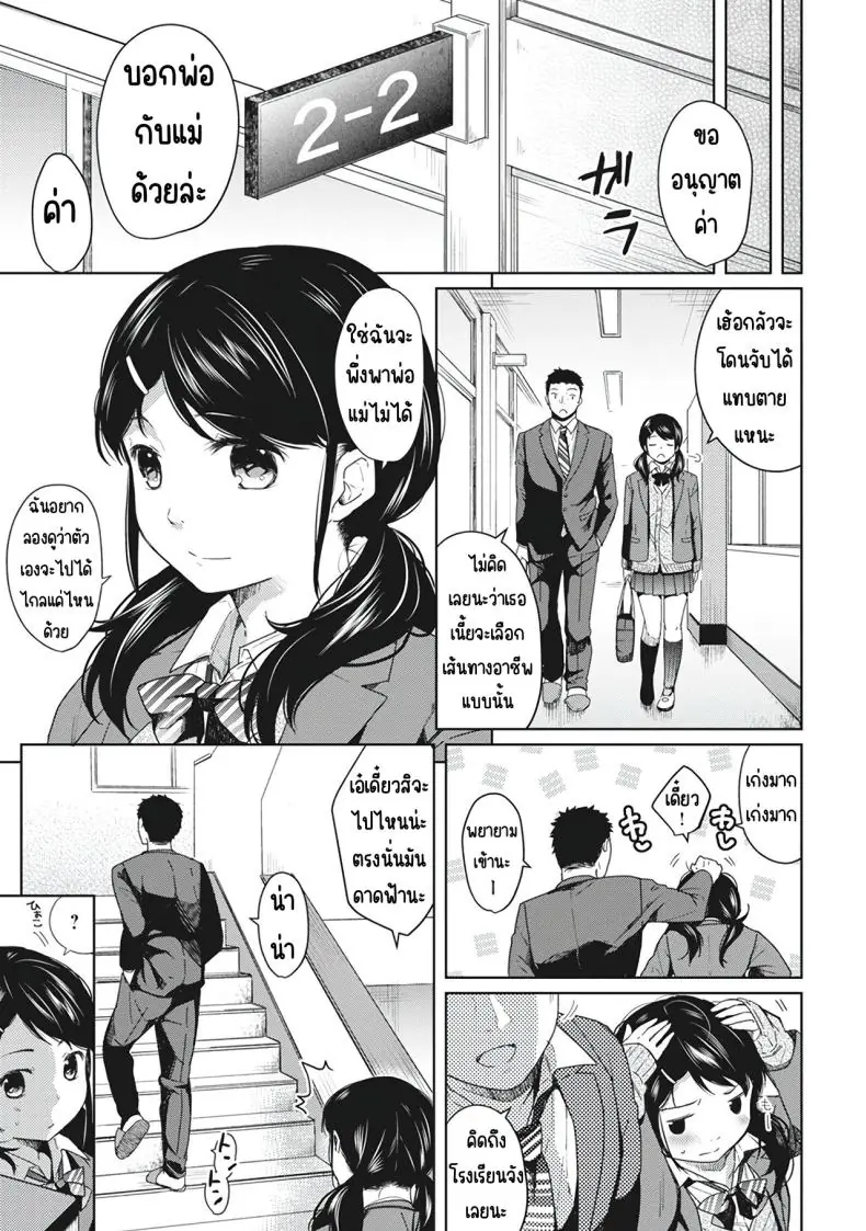 อ่านโดจิน ในห้องแคบอยู่ด้วยกันกับสาว ม.ปลาย ตอนที่ 2 [Fumitsuki Sou] 1LDK+JK Ikinari Doukyo_ Micchaku!_ Hatsu Ecchi!!_
